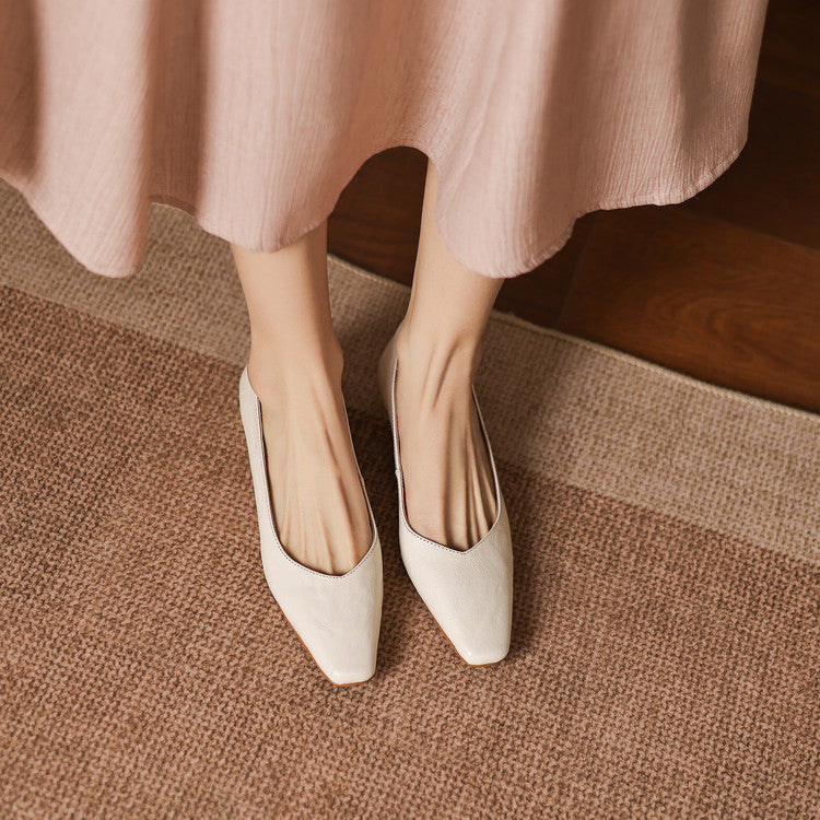Muse & Valeur | Genuine Leather Flats for Women