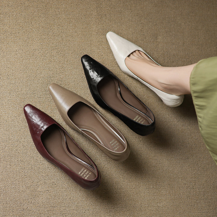 Muse & Valeur | Genuine Leather Heels for Women