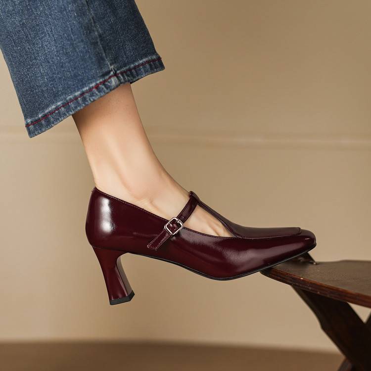 Muse & Valeur | Genuine Leather Heels for Women