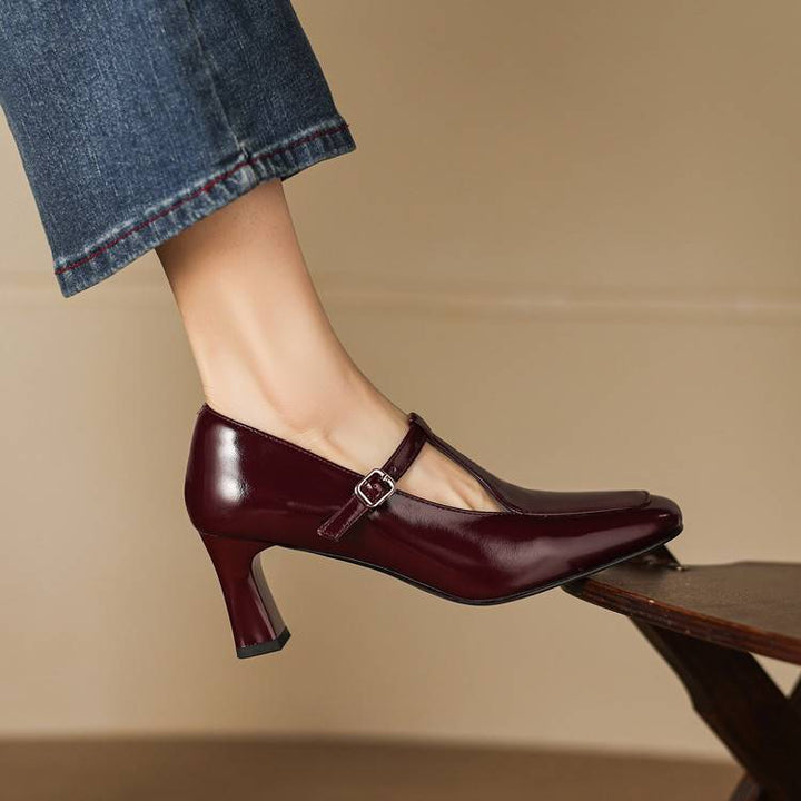 Muse & Valeur | Genuine Leather Heels for Women
