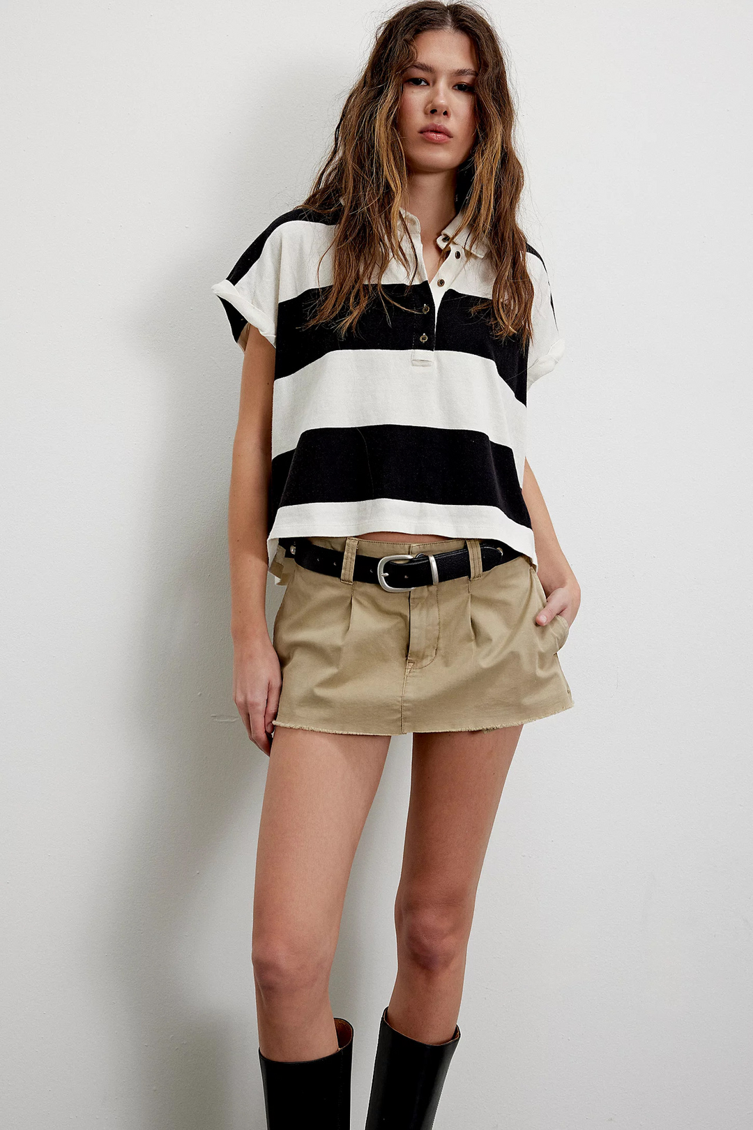 Muse and Valeur | Cropped Polo