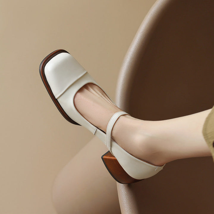 Muse & Valeur | Genuine Leather Heels for Women