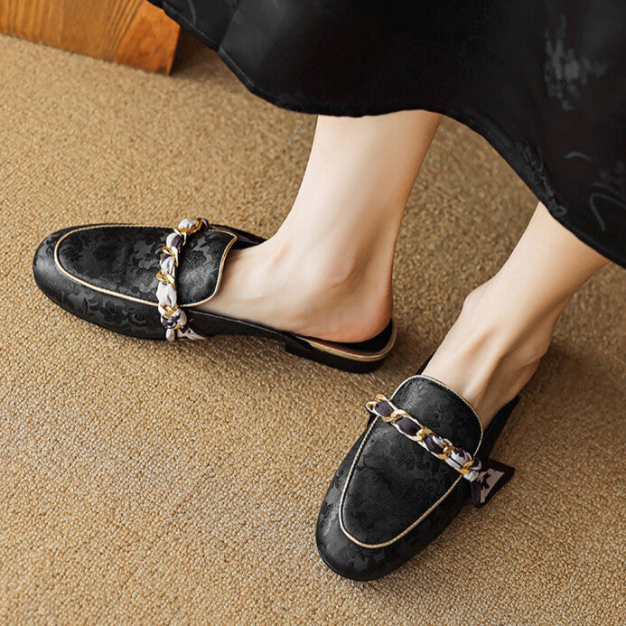 Muse & Valeur | Genuine Leather Mules for Women