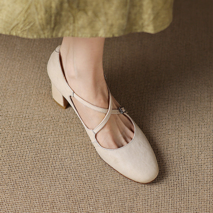 Muse & Valeur | Genuine Leather Heels for Women