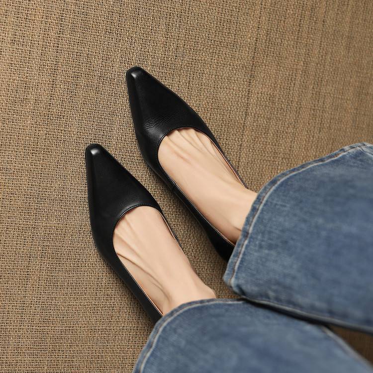Muse & Valeur | Genuine Leather Heels for Women