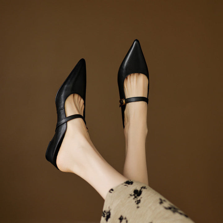 Muse & Valeur | Genuine Leather Mules for Women