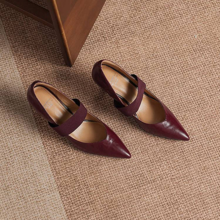 Muse & Valeur | Genuine Leather Heels for Women