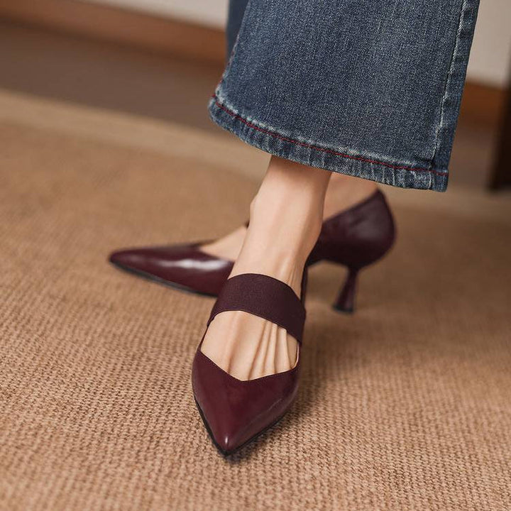 Muse & Valeur | Genuine Leather Heels for Women