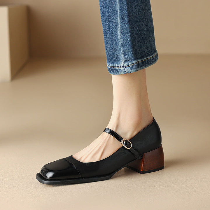 Muse & Valeur | Genuine Leather Heels for Women