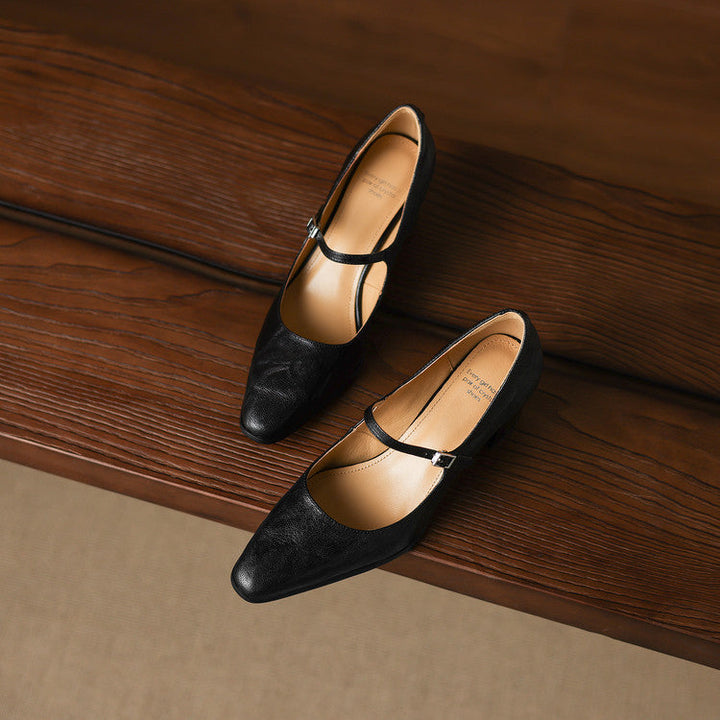 Muse & Valeur | Genuine Leather Heels for Women