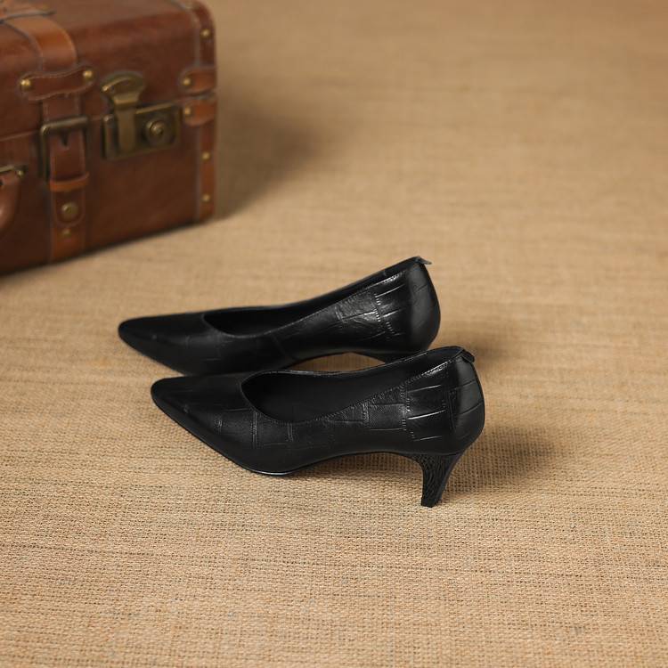 Muse & Valeur | Genuine Leather Heels for Women