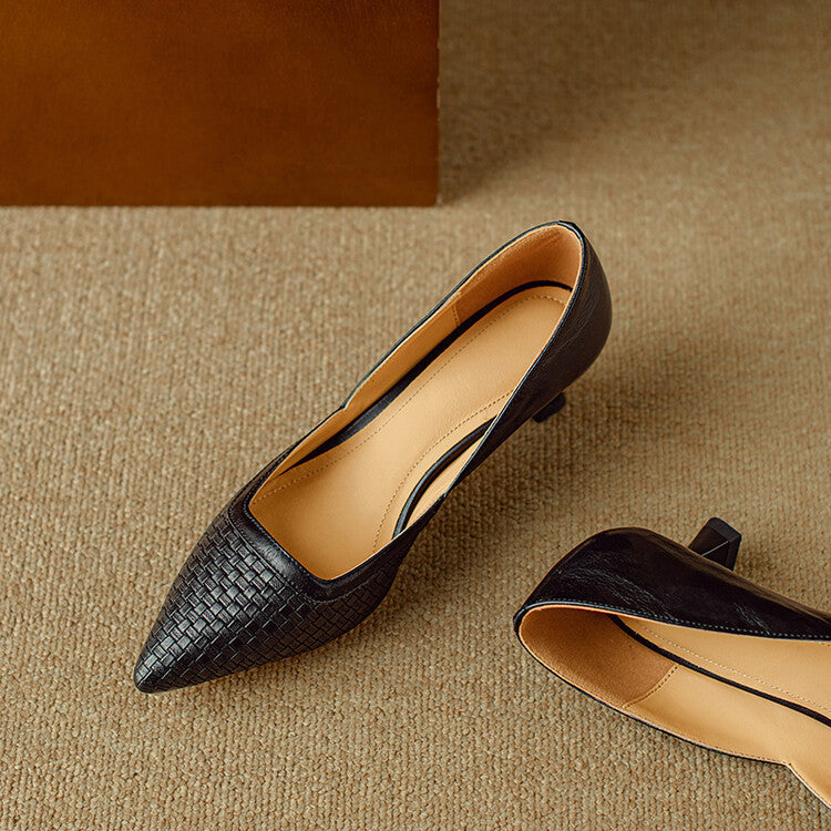 Muse & Valeur | Genuine Leather Heels for Women