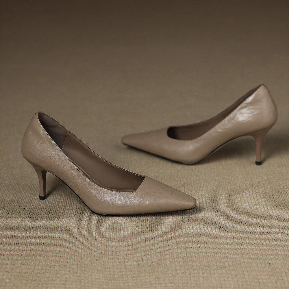 Muse & Valeur | Genuine Leather Heels for Women