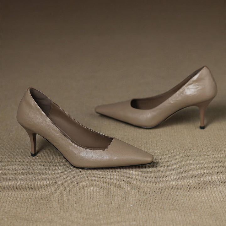 Muse & Valeur | Genuine Leather Heels for Women