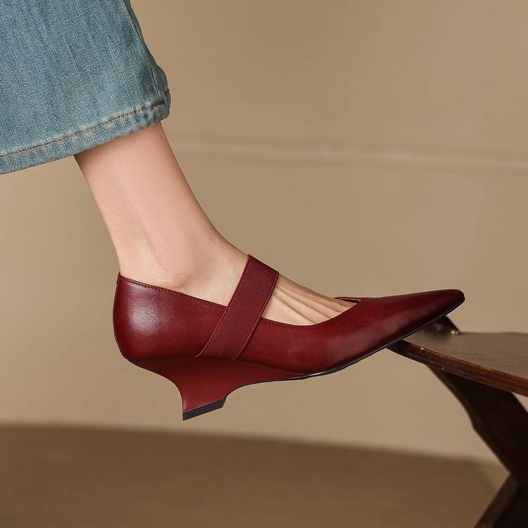 Muse & Valeur | Genuine Leather Heels for Women