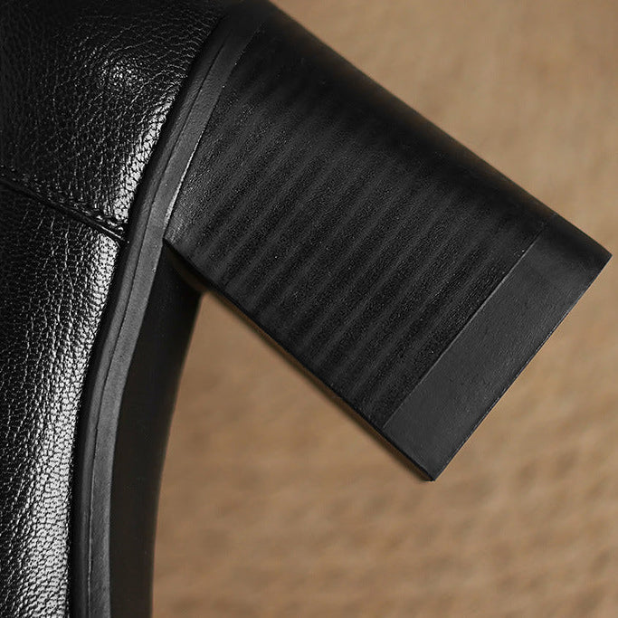 Muse & Valeur | Genuine Leather Heels for Women