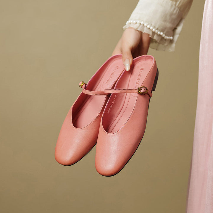 Muse & Valeur | Genuine Leather Mules for Women