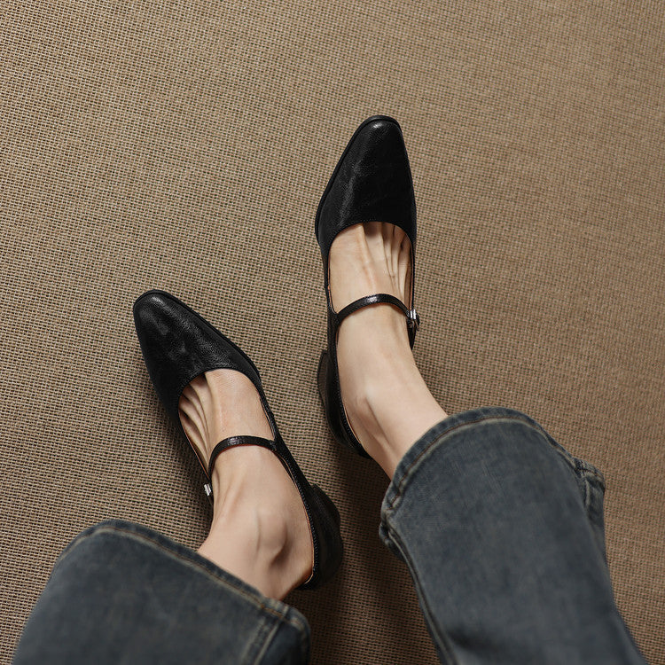 Muse & Valeur | Genuine Leather Heels for Women