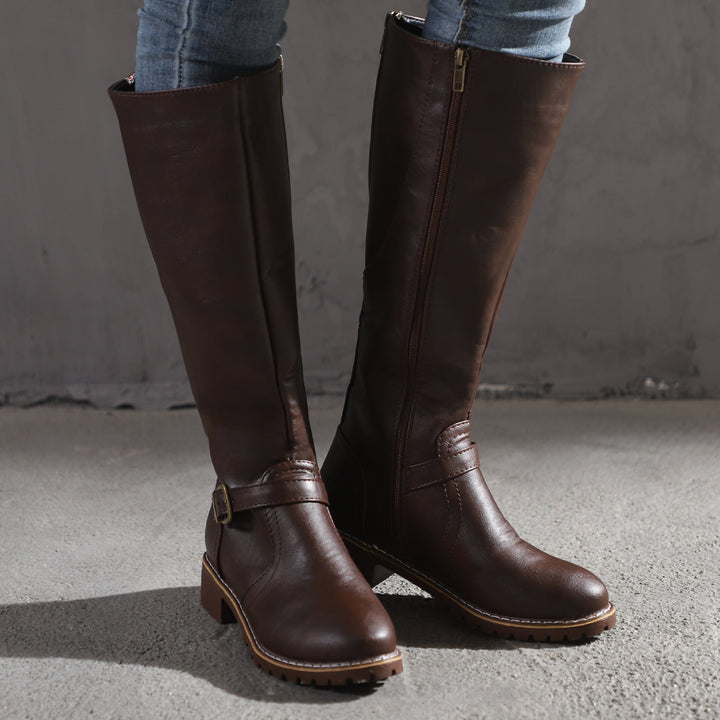 Muse & Valeur | Leather Boots for Women
