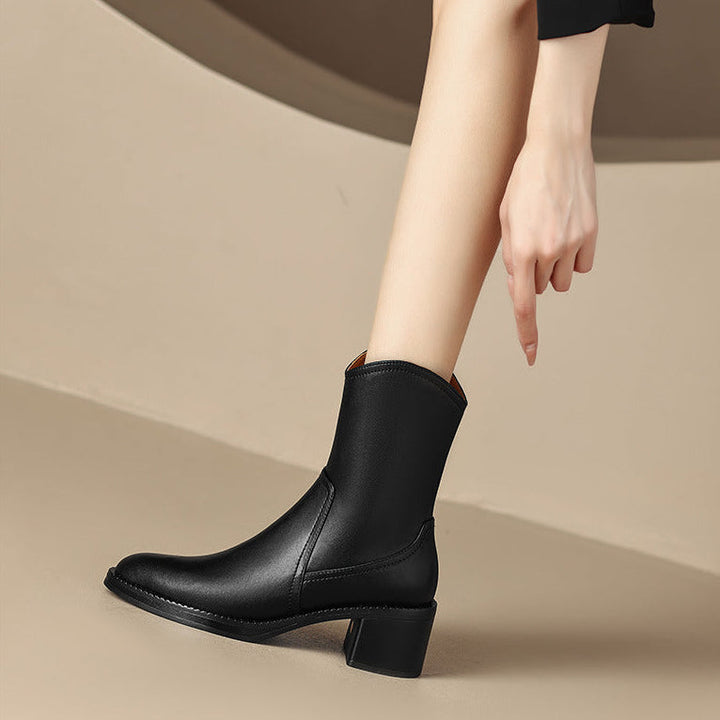 Muse & Valeur | Genuine Leather Boots for Women