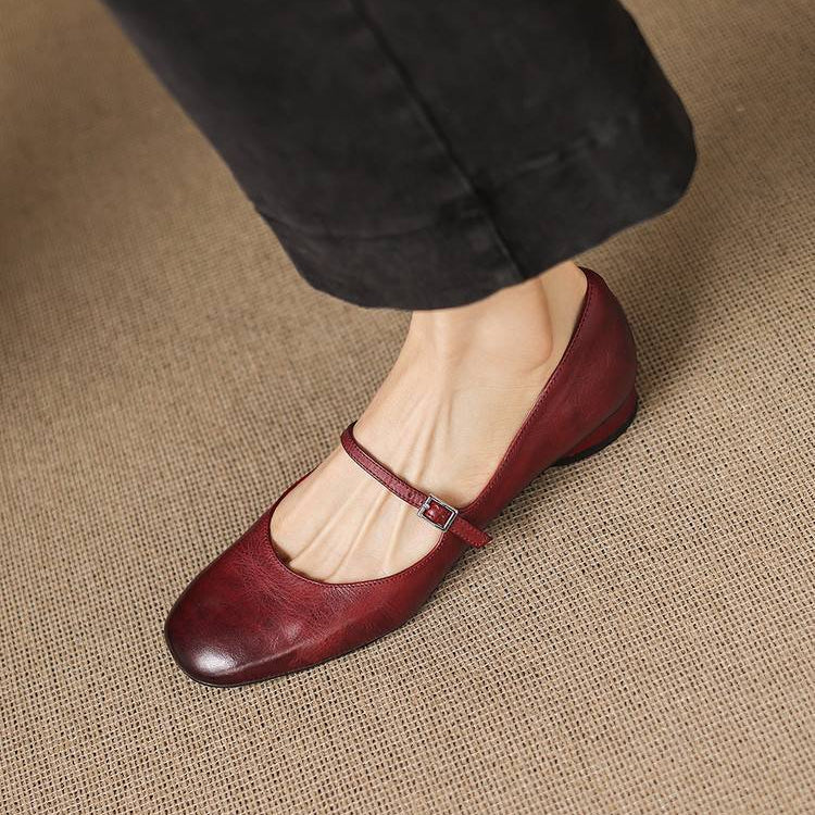 Muse & Valeur | Genuine Leather Flats for Women