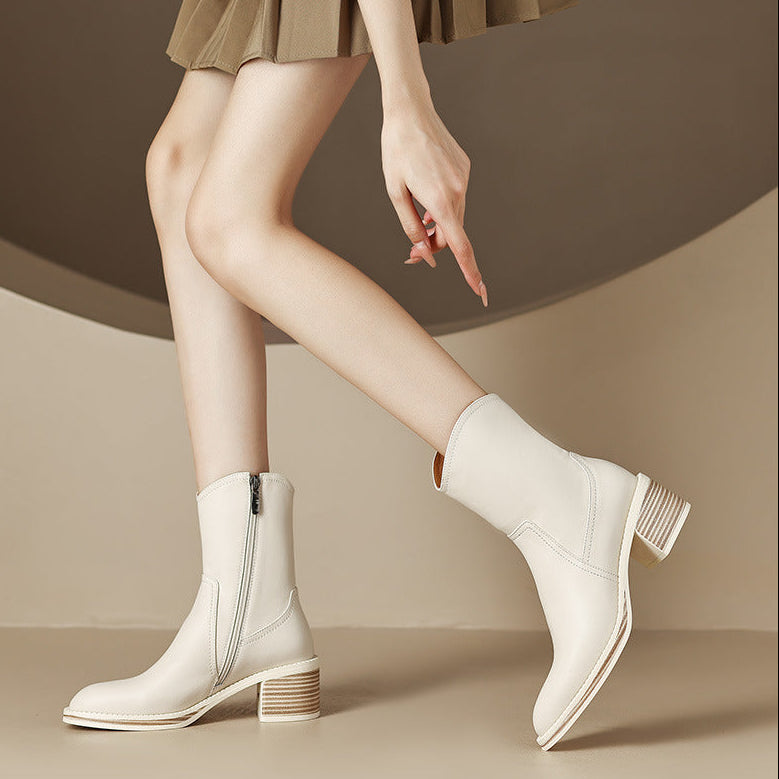 Muse & Valeur | Genuine Leather Boots for Women