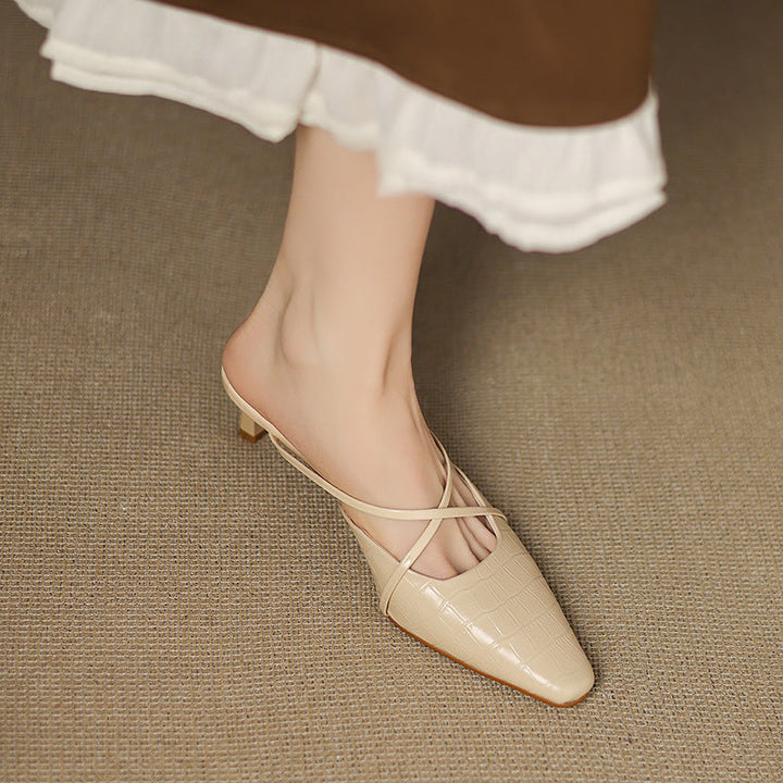 Muse & Valeur | Genuine Leather Mules for Women