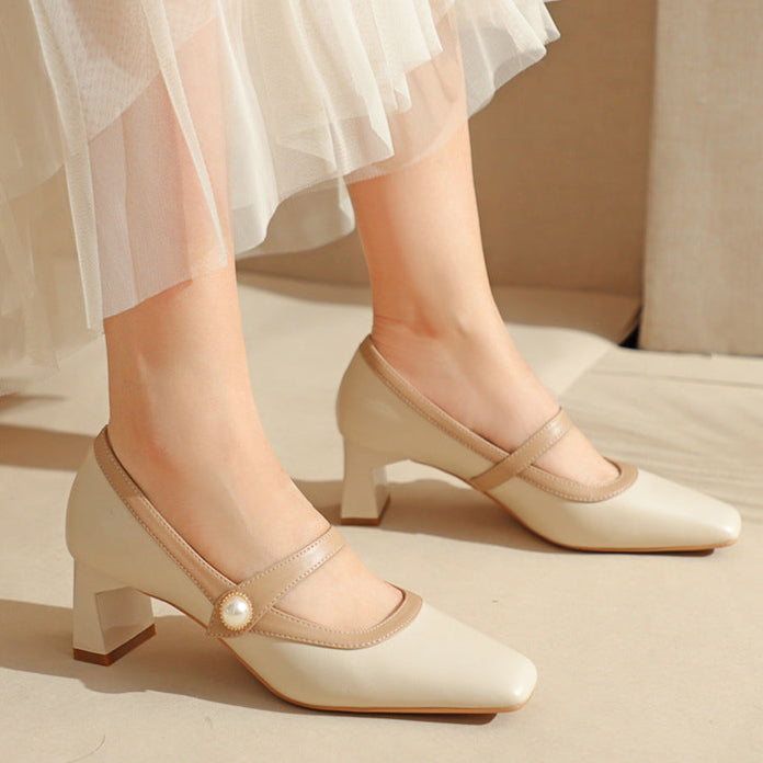 Muse & Valeur | Pumps for Women in Leather, Classic Style