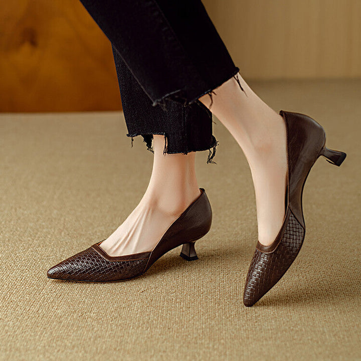 Muse & Valeur | Genuine Leather Heels for Women
