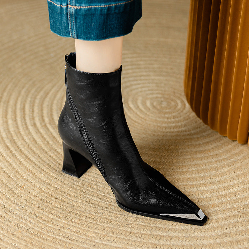 Muse & Valeur | Genuine Leather Boots for Women