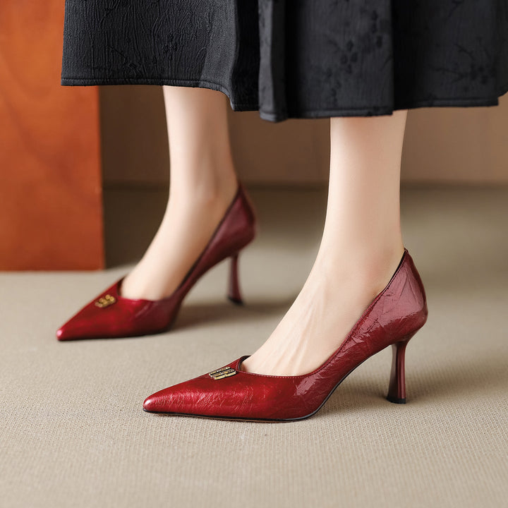 Muse & Valeur | Genuine Leather Heels for Women