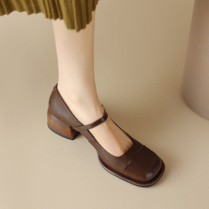 Muse & Valeur | Genuine Leather Heels for Women