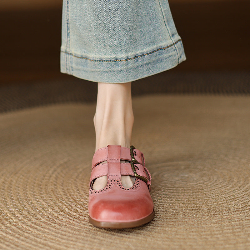 Muse & Valeur | Genuine Leather Mules for Women