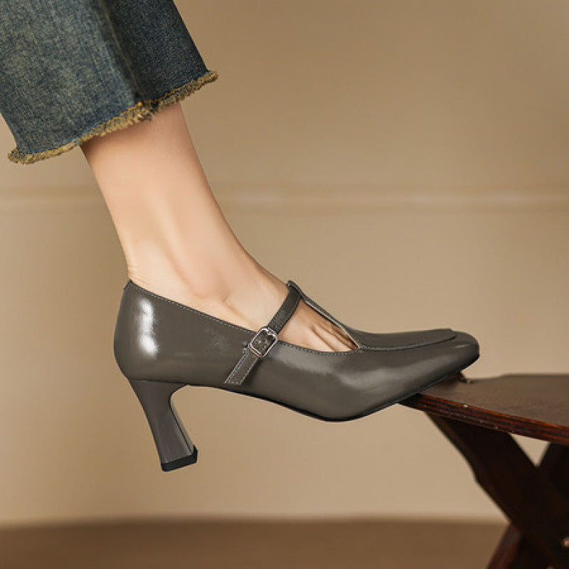 Muse & Valeur | Genuine Leather Heels for Women