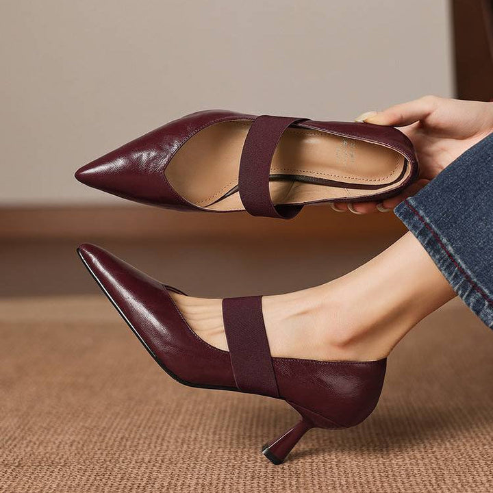 Muse & Valeur | Genuine Leather Heels for Women