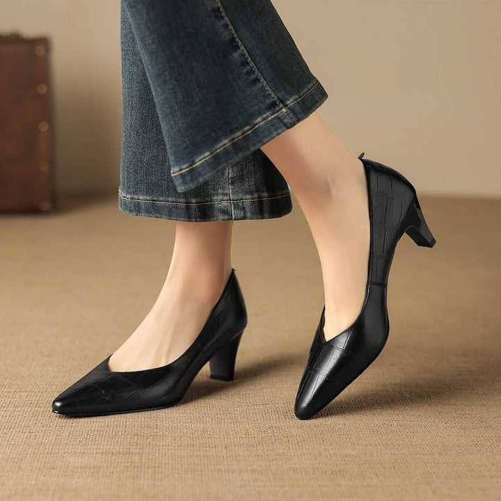 Muse & Valeur | Genuine Leather Heels for Women