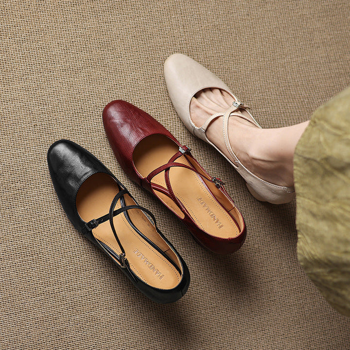 Muse & Valeur | Genuine Leather Heels for Women