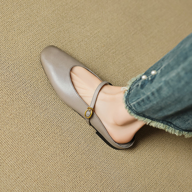 Muse & Valeur | Genuine Leather Mules for Women