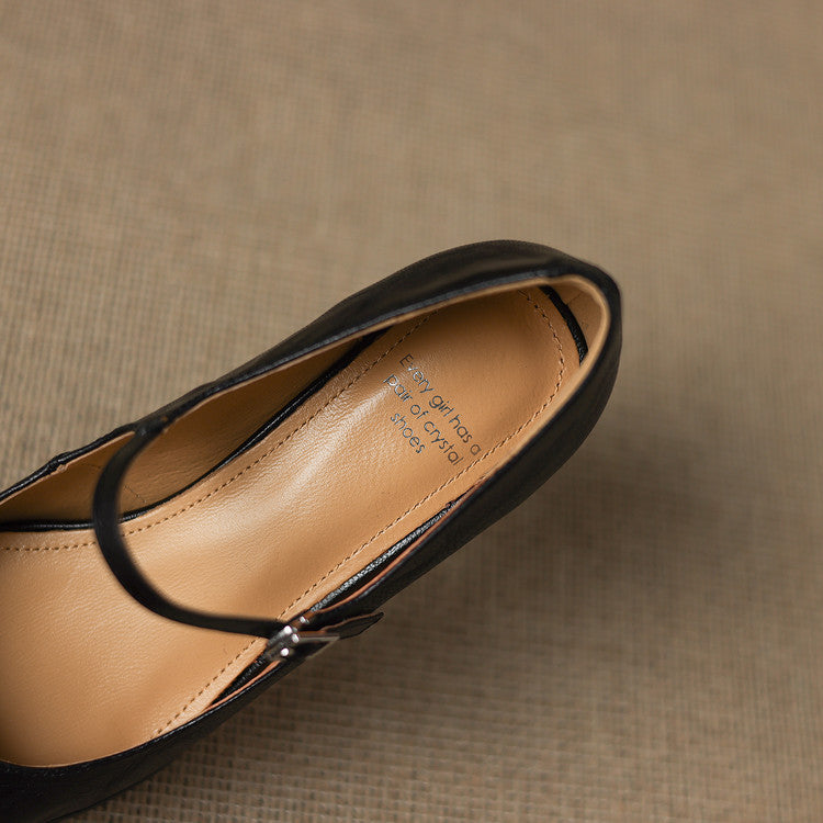 Muse & Valeur | Genuine Leather Heels for Women
