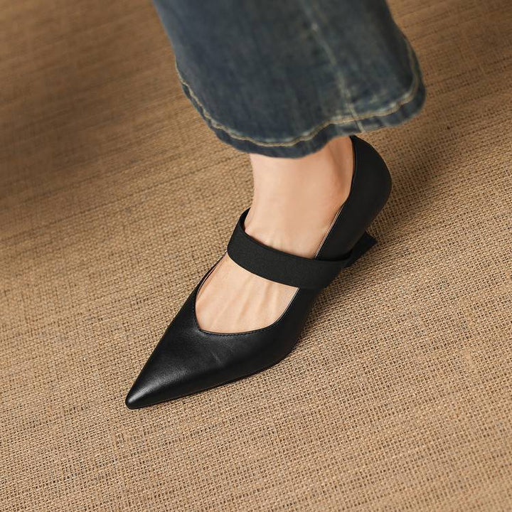 Muse & Valeur | Genuine Leather Heels for Women