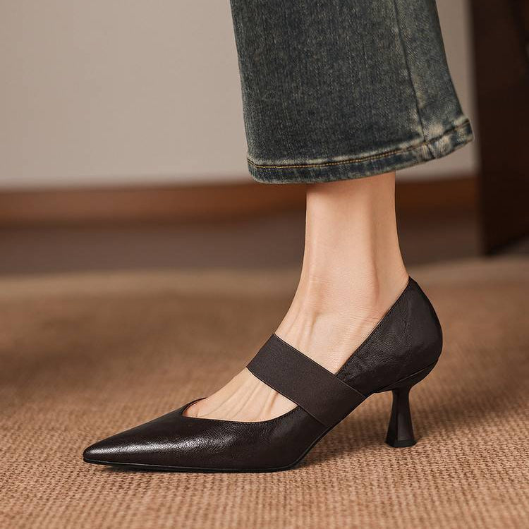 Muse & Valeur | Genuine Leather Heels for Women