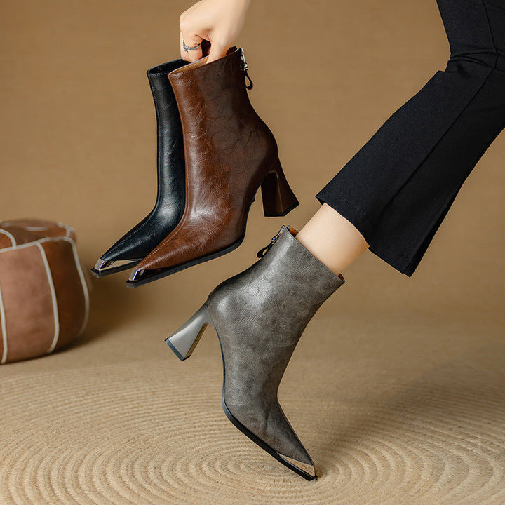 Muse & Valeur | Genuine Leather Boots for Women