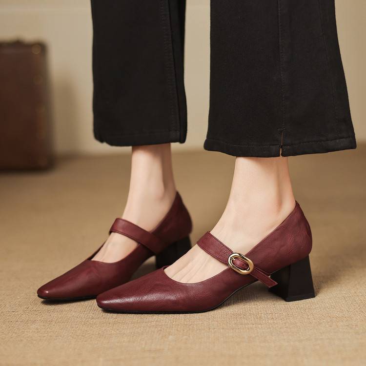 Muse & Valeur | Genuine Leather Heels for Women