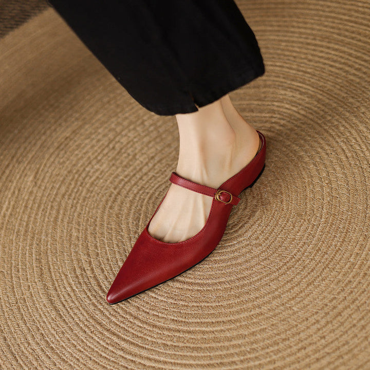 Muse & Valeur | Genuine Leather Mules for Women