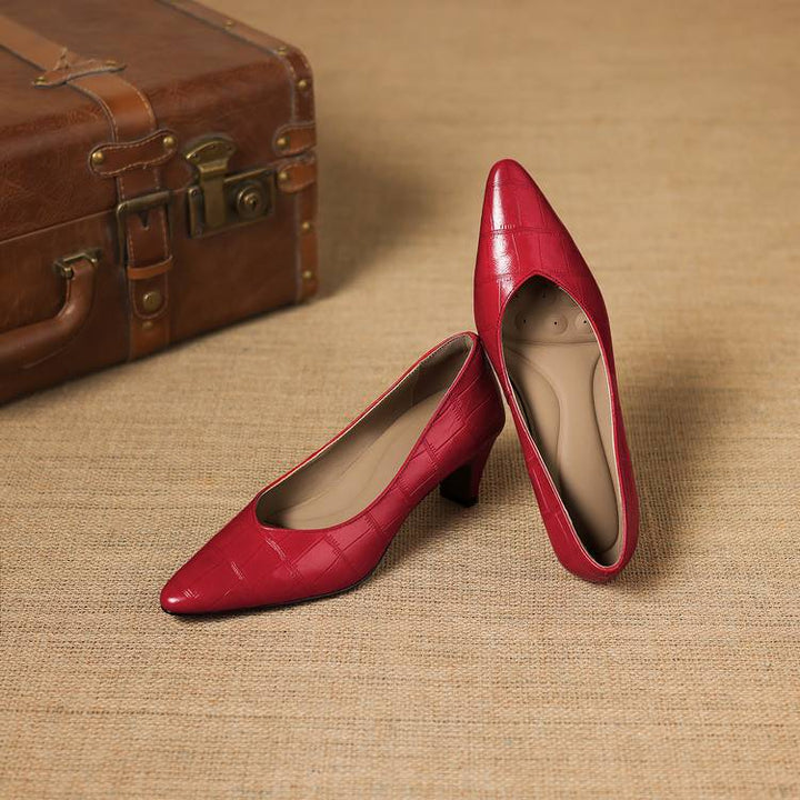Muse & Valeur | Genuine Leather Heels for Women
