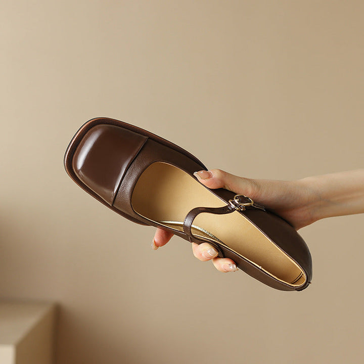 Muse & Valeur | Genuine Leather Heels for Women