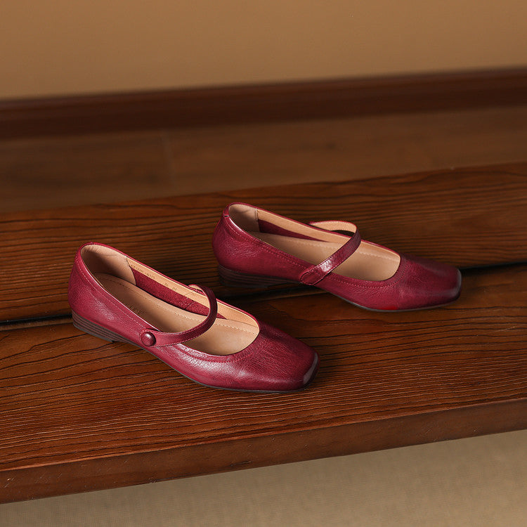 Muse & Valeur | Genuine Leather Flats for Women