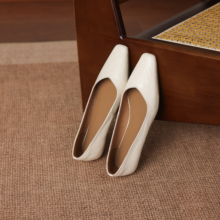 Muse & Valeur | Genuine Leather Flats for Women
