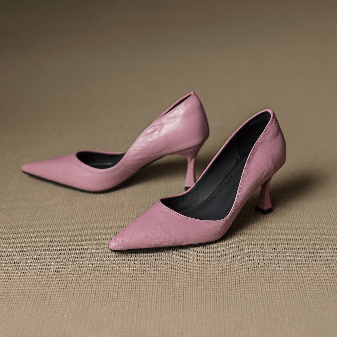 Muse & Valeur | Genuine Leather Heels for Women