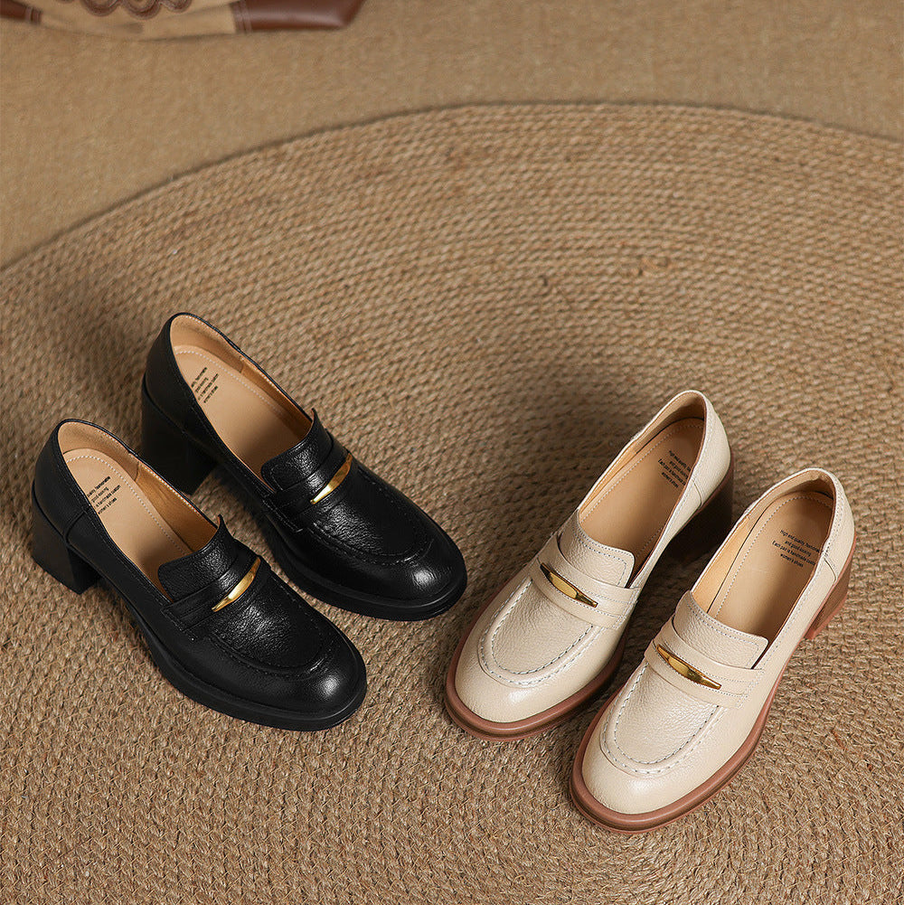 Muse & Valeur | Genuine Leather Heels for Women